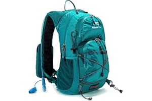 MUBASEL GEAR Insulated Hydration Backpack Pack with 2L Water Bladder Lightweight 22L Hiking Backpack Bag for Women Men Daypack for Hiking Running Festival Camping Biking