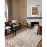 Loloi Amber Lewis Monty Collection MOT-01 Ivory/Taupe 2'-7" x 10'-0", .50" Pile Height, Runner Rug