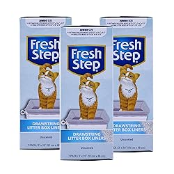 Fresh Step Drawstring Large Litter Box Liners