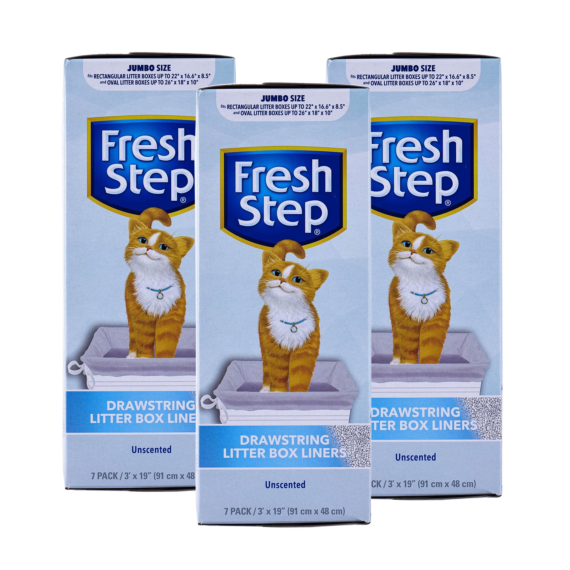 Fresh Step Drawstring Large Litter Box Liners