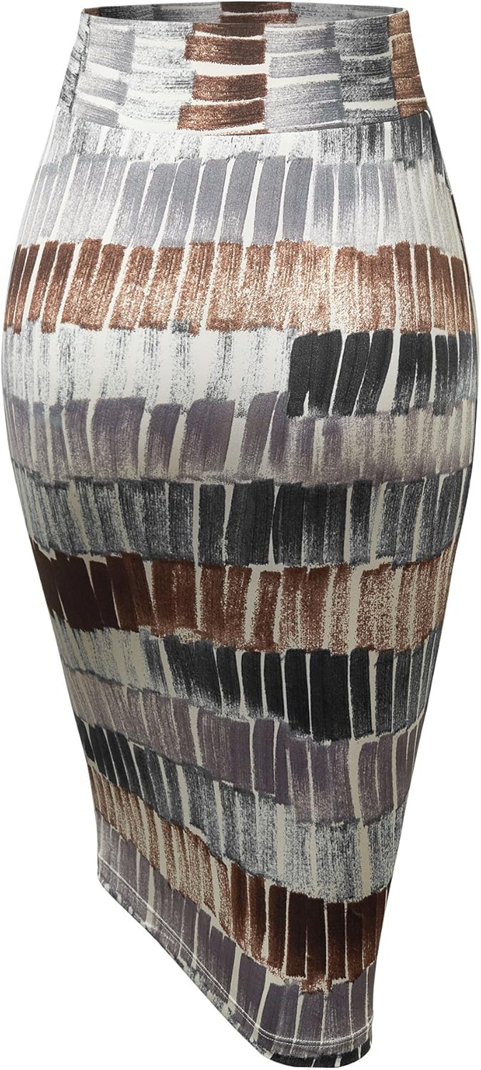 Made By Johnny Womens Slim Fit Midi Pencil Skirt - Made in USA at  Women’s Clothing store