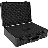 ITHWIU Protective Hard Case Shockproof Water-resistant with Customized DIY Foam Insert fit for Camera, Laptops, etc, 17 X 12 X 5-Inch