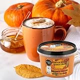 Organic Shop 250ml Body Scrub Pumpkin Spice Latte Brown Sugar view 4