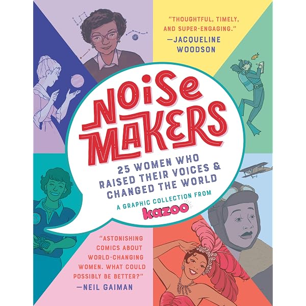 (noise)3 アートブック Noisemakers: 25 Women Who Raised Their Voices & Changed the World