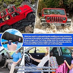 4 x Roll Bar Grab Handles Grip Handle for Jeep