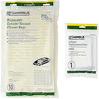Kenmore 50403 Bags + 40324 HEPA Filter, Bundle Pack. Genuine Kenmore Product for Kenmore Canister Vacuum Cleaners. Package of