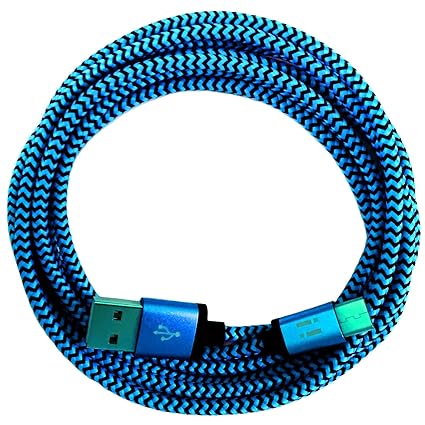 321ElectroniX® 2m Premium Nylon USB-C Typ C 3.1 Ladekabel Datenkabel kompatibel mit [Nexus 5X, Nexus 6P, OnePlus 2, OnePlus 3