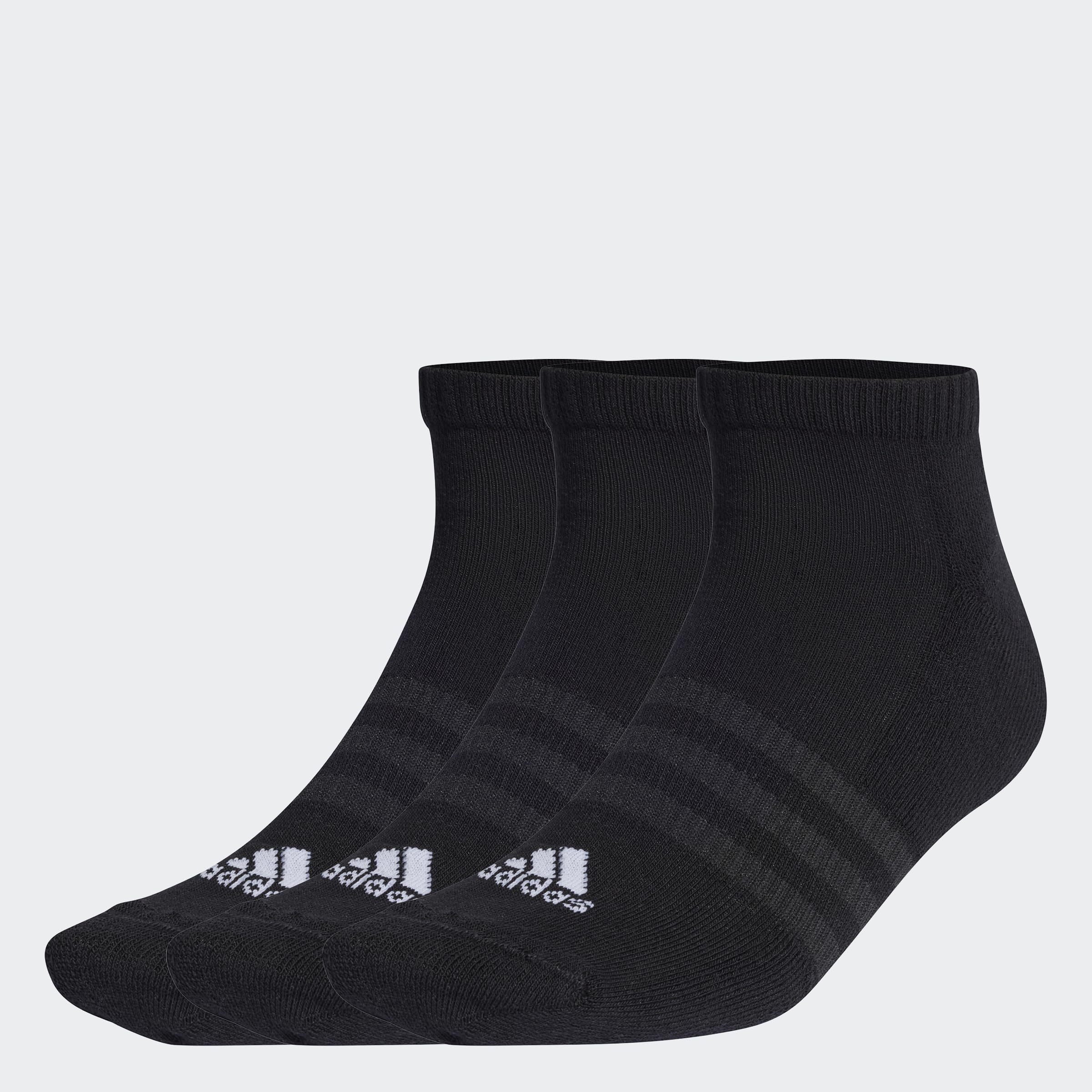 adidas Unisex Cushioned Low-Cut Socken, 3 Paar