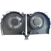 CPU+GPU Cooling Fan for Lenovo Legion Pro 5 16IRX8 82WK 16ARX8 82WM 2023 | Legion R9000P Y9000P 2023 DC12V 1A Series 5H40S20807 5H40S20808 DFSCL12E06486Y FQK8 DFSCL12E16486Y FQK9