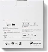 LG Hitachi GP60 External DVD Drive Burner Writer Player Slim USB 2.0 Silver view 6