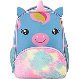 Sarhlio Toddler Backpack Cute Light Weight Durable 600 Denier Polyester Water Resistant School Bag for Preschool Kindergarten