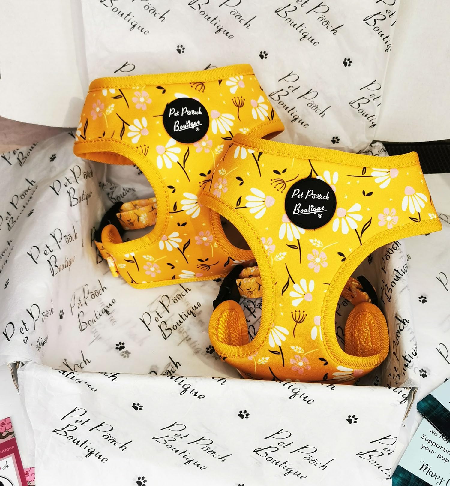 Sunshine Daisy Dog Harness XS