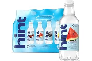 Hint Infused Bottled, Best Sellers Variety Pack - Sugar Free Flavored with Zero Calories, Natural Essences, and No Artificial Sweeteners - 16 Fl Oz (Pack of 12)