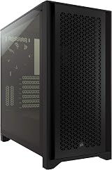 Corsair 4000D Airflow Tempered Glass Mid-Tower Case Black