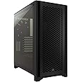 Corsair 4000D Airflow Tempered Glass Mid-Tower ATX PC Case - Black