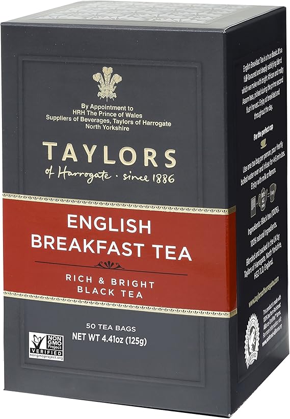 Taylors of Harrogate English Breakfast Tea (50 Bags) Amazon.co.uk Grocery