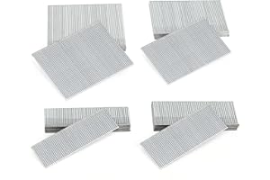 HW HAMWOO 16 Gauge Multi-Pack Finish Nails,Galvanized Assorted Size Project Pack,for Pneumatic, Electric Finish Nailer(1",1-1/4",2",2-1/2",1200Pcs)