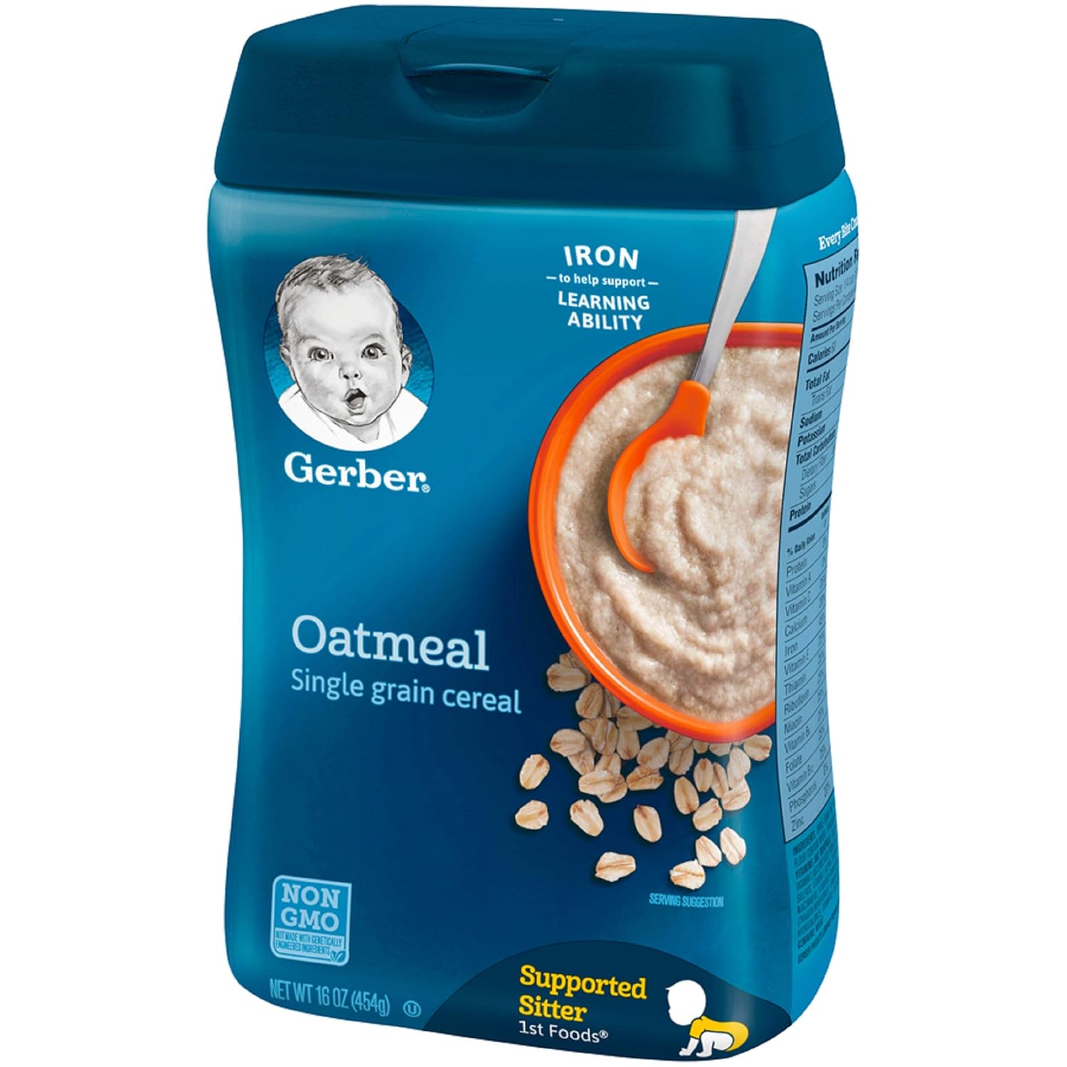 gerber oatmeal 16 oz