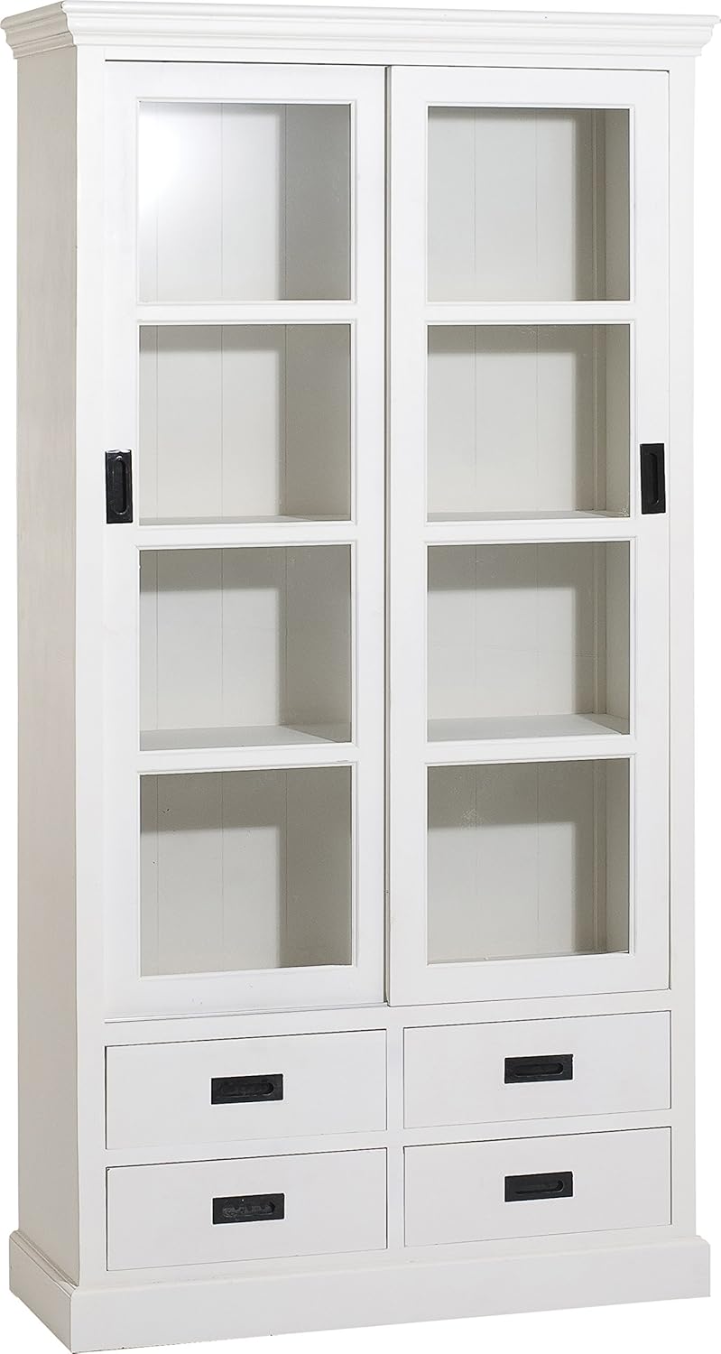 Library Sliding Doors 2 Door Wardrobe 4 Drawer Amazon Co Uk