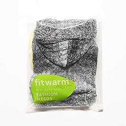 Fitwarm Fuzzy Dog Sweater, Knitted Winter Dog