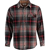 Legendary Whitetails Mens Long Sleeve Button Down 100% Cotton Flannel Shirt