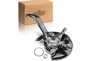 ANGYMECK Front Right/Passenger Side Wheel Hub Bearing & Steering Knuckle Assembly for Honda Accord 2008-2012 Acura TSX 2009-2014 698-446 LK052 44300TA0A61, 44300TA0A62, 44600TA0A00