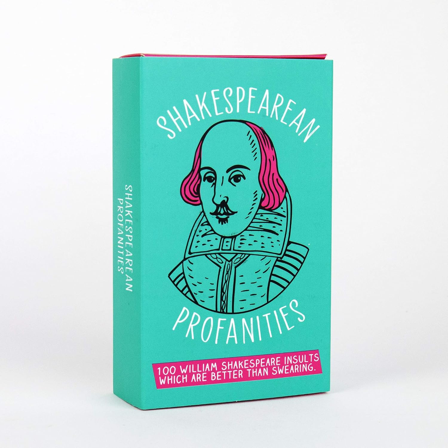 Gift Republic 100 Shakespearian Profanities Old English Insults Rude Shakespeare Quotes Trivia Cards Funny Adult Gift English Literature Novelty Fun