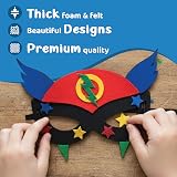 jackinthebox Superhero DIY Dress Up Kit 3 in 1 Craft Projects for Kids view 4