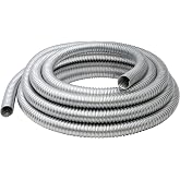 Maxxima 3/8 in. x 25 ft. Galvanized Steel Flexible Conduit | Greenfield Electrical, 25 Foot Roll