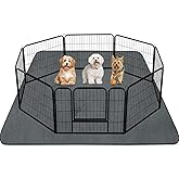 INVENHO Washable Pee Pads for Dogs 72"x72" Reusable Dog Pads Extra Large Upgrade Non-Slip Dog Pee Pads Heavy Absorbency Puppy Pee Pads Quick Dry Whelping Pads/Waterproof Puppy Training Pad