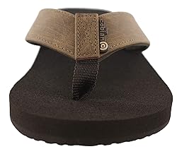 cobian Women's Floater Flip-Flop, Mocha, 8