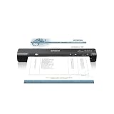 Epson Workforce ES-65WR Wireless Portable Sheet-fed Document Scanner with Premium Accounting Features for PC and Mac