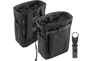 GGBUY Drawstring Highend Rock Climbing Chalk Bag with a Carabiner Different Pockets for Climbing Bouldering, Gymnastics, Gym Pouch, Cross Fit and Lifting