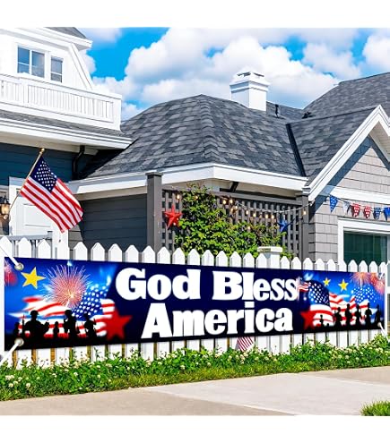 Amazon.com: BlissYard 4th of July Decorations God Bless America