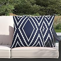 Amazon.com: Adabana Outdoor Waterproof Throw Pillow Covers Set of ...