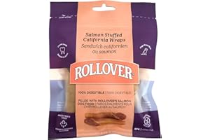 Rollover Grain Free Salmon Stuffed California Wraps - 4pk
