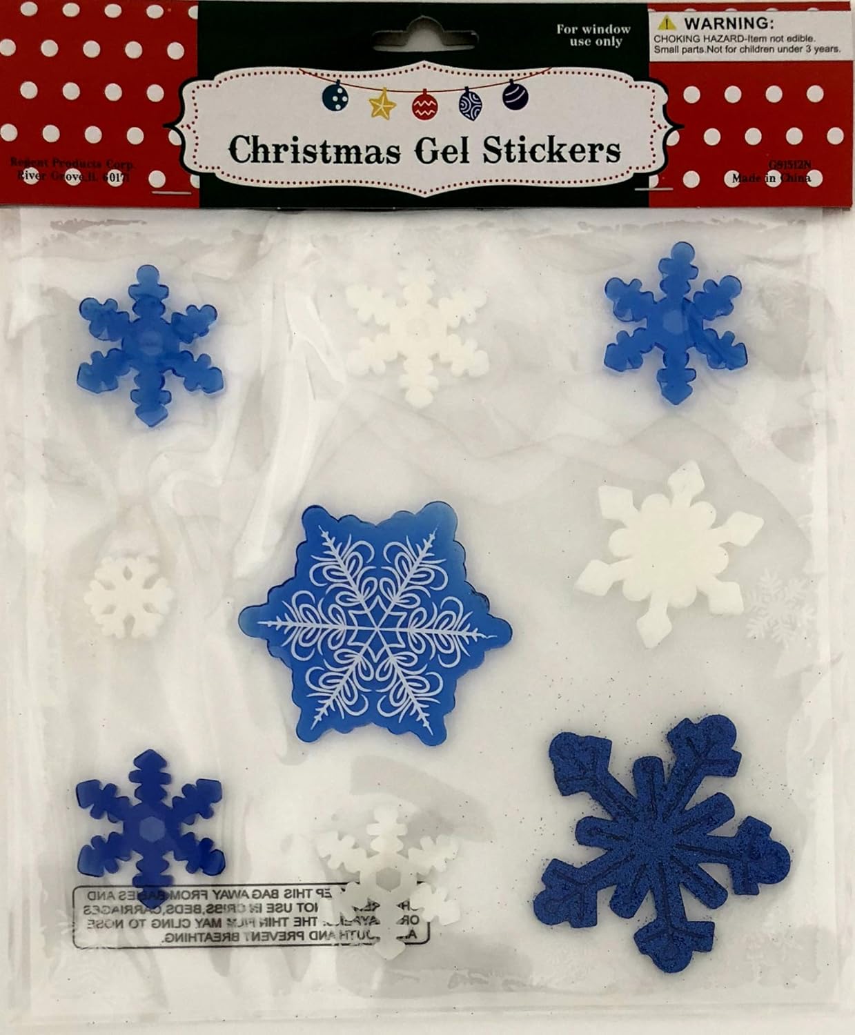 Christmas Packages 7 Of Bundle Decor Clings Window Sticker Gel Winter Window Stickers Buy Best Www Klevering Com