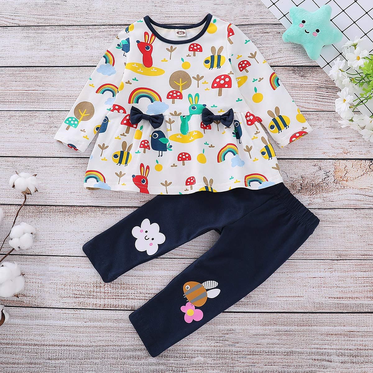 baby animal leggings