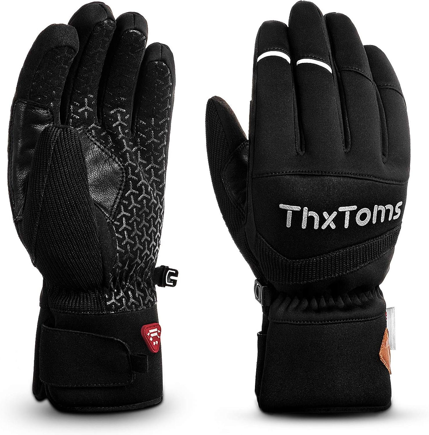 ThxToms Winter Thermal Gloves, 3M Thinsulate Anti Slip Waterproof Touch