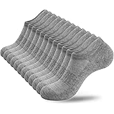 ATBITER No Show Socks Men and Womens Low Cut Ankle Short Socks Invisible Athletic Socks With Non-Slip Grip