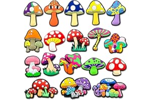 BFWRGUO 18Pcs Sports Game Astronaut Unicorn Flowers Shoe Charms, Sea Animals Food Fruits Mushroom Charms Pack for Women Men Shoe Decoration