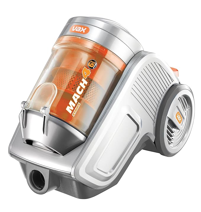 Vax C91M4S Mach 4 Stairs Multicyclonic Bagless Cylinder Vacuum