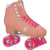 Candi GRL Carlin Quad Freestyle Artistic Roller Skates | Quad roller skates with supportive boots, durable chassis and smooth-rolling urethane wheels for indoor or outdoor skating.