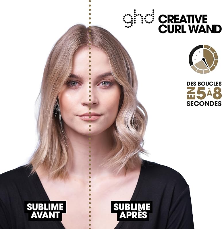 - Boucleur ghd Creative Curl Wand - Fer à friser Professionnel 28mm