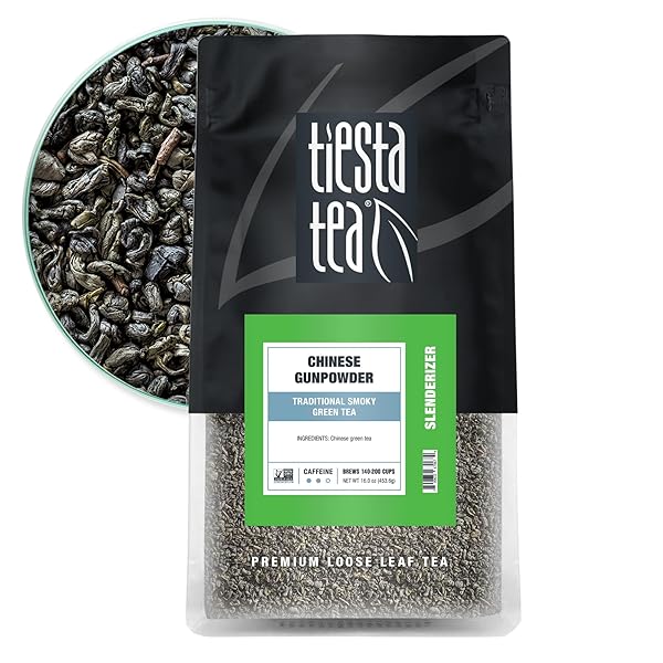 TIESTA TEA – CHINESE GUNPOWDER, LOOSE LEAF, TRADITIONAL...
