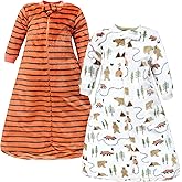 Hudson Baby Unisex Baby Plush Long-Sleeve Sleeping Bag, Sack, Blanket