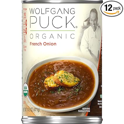 Sopa orgánica, latas de 14.5 onzas (paquete de 12) de ...