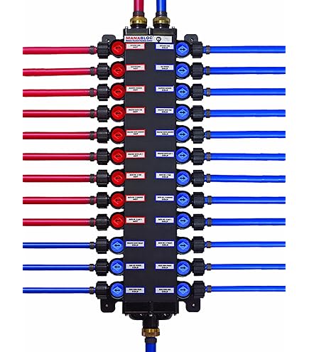 Amazon.com: Viega 50243 1/2-Inch PureFlow Zero Lead Poly Alloy PEX