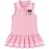 Disney Minnie Mouse Girls Collar Dress for Toddler and Big Kids