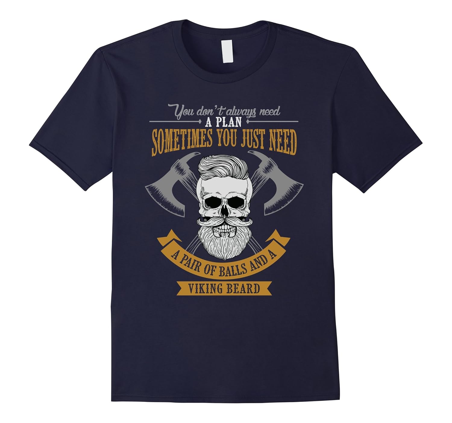 A Pair of Balls and A Viking Beard - Viking Lover Ragnar Tee-Rose